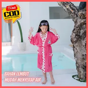 Kimono Handuk Anak (7-10 Tahun) / Kimono Handuk Anak Tebal Motif / Jubah Mandi Anak / Handuk Mandi Kimono Renang / Kimono Handuk Anak Lembut / Mudah Menyerap Air / Jubah Handuk Anak Bear / Kimono Handuk Anak Bahan Woll / Kimono Anak Tanggung / Kimono Anak