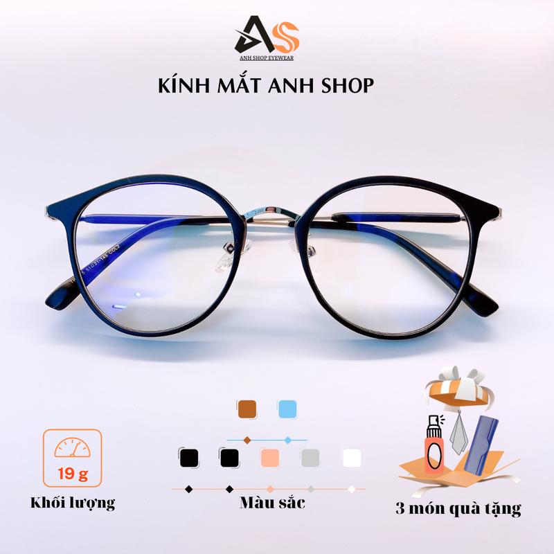  Kính tròn to thời trang kiểu mắt mèo 8275A Mắt Kính Kính Mắt 