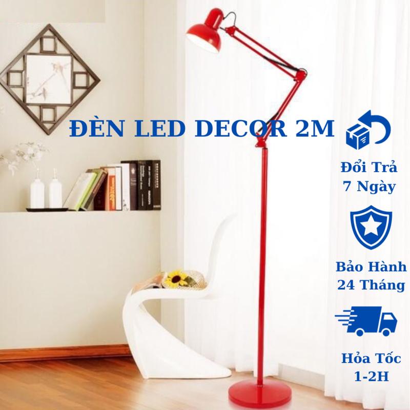 Đèn cây đứng PIXAR cao 2m decor phòng ngủ phòng khách đọc sách bóng LED chống cận chính hãng bảo hành 3 năm
