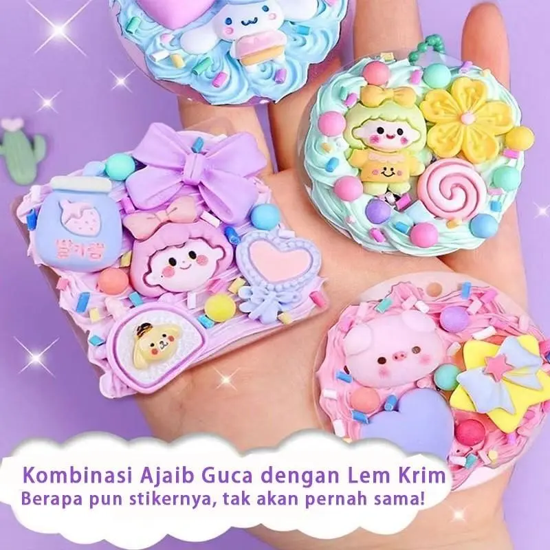Duffy Toys DIY Gantungan Kunci Set Kuka Set Stiker Luca Kotak DIY Keychain Deco Cream Gum Mainan Anak Perempuan Hadiah Ulang Tahun Duffy Toys DIY Gantungan Kunci Set Kuka Set Stiker Luca Kotak DIY Keychain Deco Cream Gum Mainan Anak Perempuan Hadiah Ulang Tahun