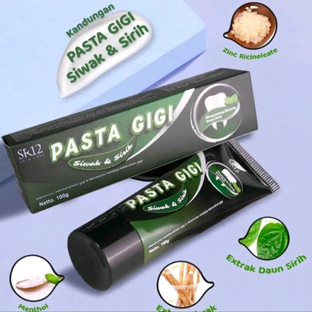 Pasta Gigi Siwak & Sirih SR12