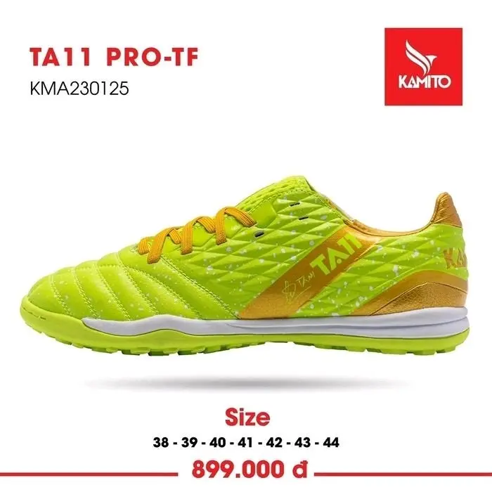 Giày Bóng Đá Kamito TA11PRO [ Quà Tặng 4 Món ] Sneaker Sport Cao Su 4