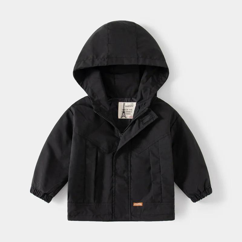 Product Introduction of Spring Kids Trench Coats Autumn Baby Boys Girls Outerwear Casual Windbreaker Jackets Children Bomber Hooded Clothing 2-6 Years 17