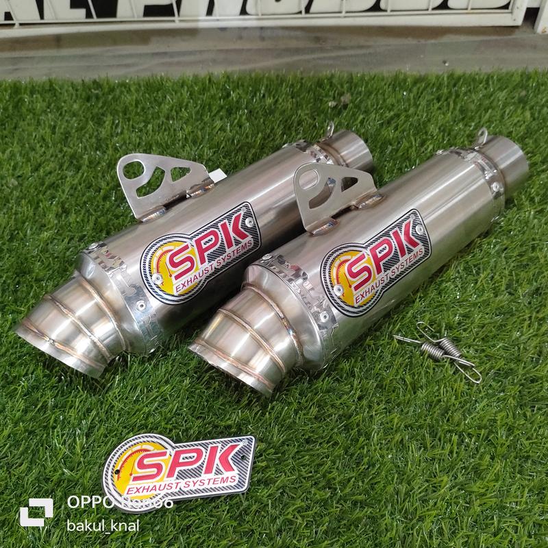 Silencer HR-1 ORIGINAL SPK jupiter,vega,supra x,supra125 dan all motor bebek lainnya Knalpot Laser Motorcycle 0
