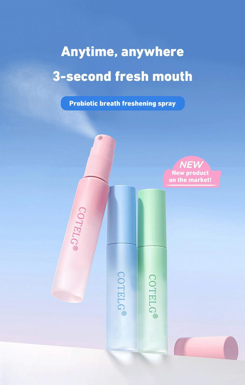 Product Introduction of Xịt Thơm Miệng Khử Mùi Lợi Khuẩn, Hương Vị Dâu Trắng Và Bạc Hà, Xịt Thơm Miệng, Cầm Tay, Lâu Dài, Hương Thơm 12