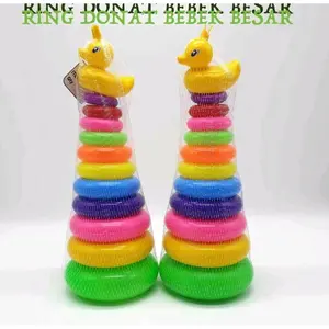 Mainan Anak Mainan Ring Donat Bebek Mainan Edukasi Mainan Donat Susun Bebek Mainan Anak Edukasi