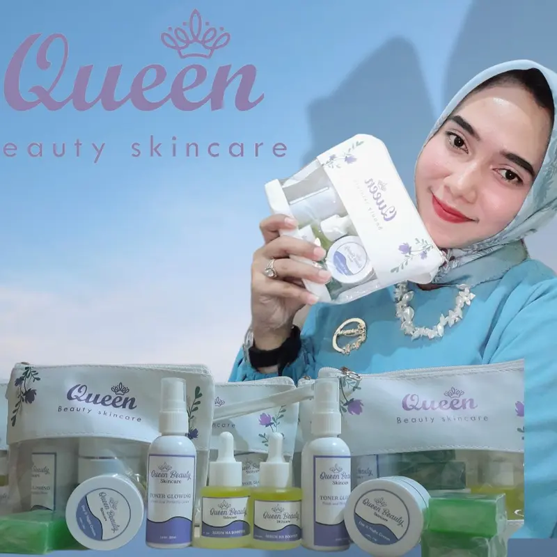 Paket usaha Queen Beauty Skincare free kapas 3