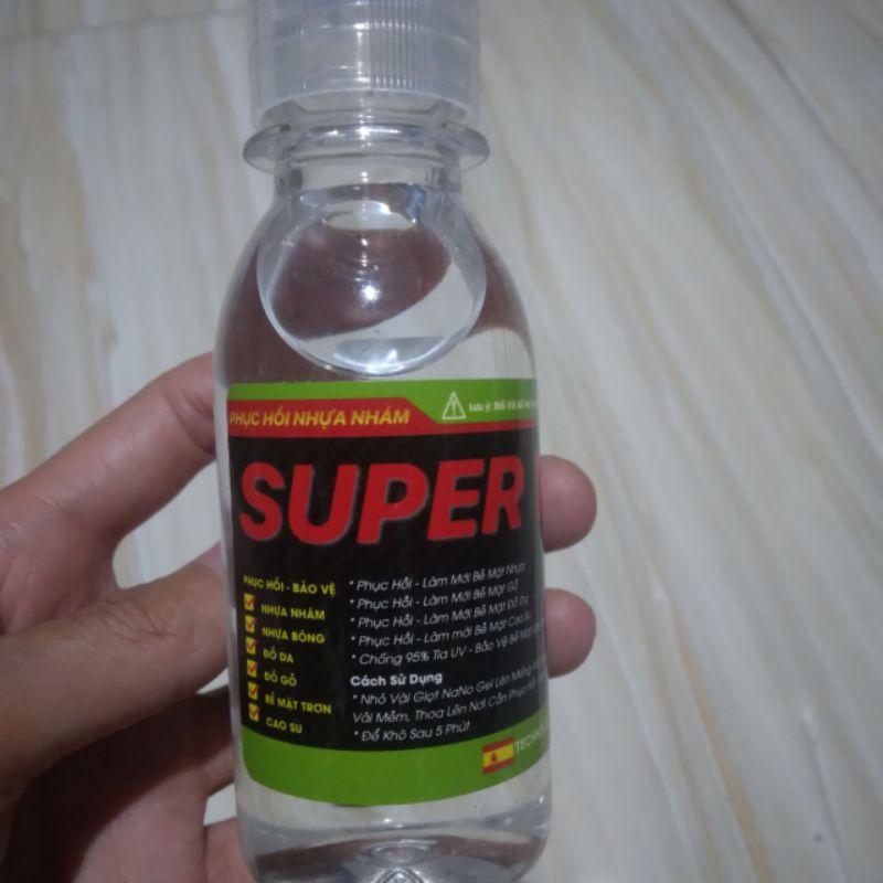Nano Phục Hồi Nhựa Nhám Ô TÔ Và Xe Máy 120ml 0