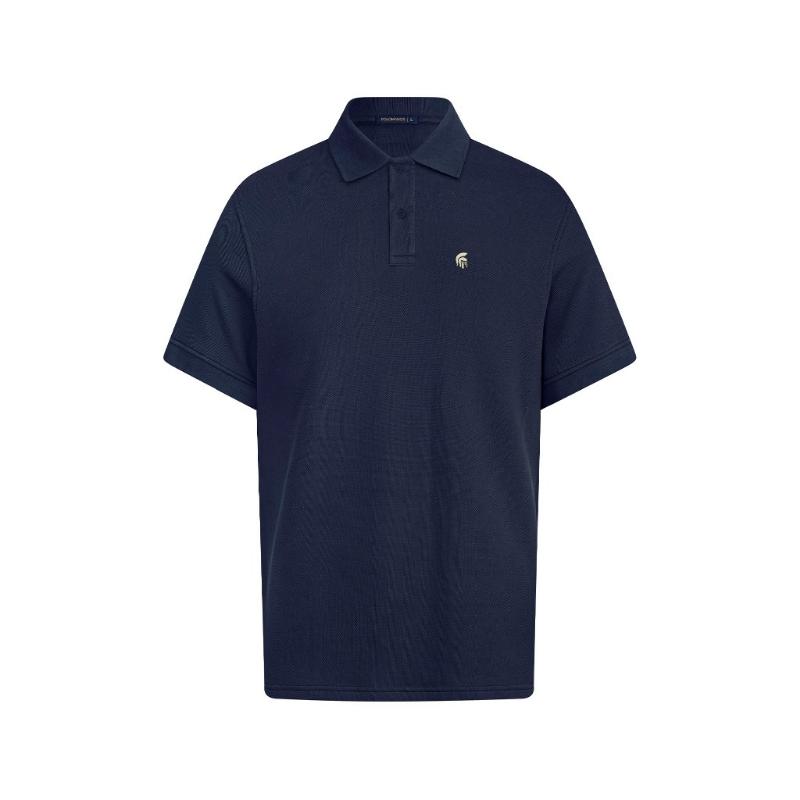 Mùhè phong cách mới Ápolo nam BASIC SYMBOL vải cá sấu cotton interlock xịn, thanh lịch, sang trọng - POLOMANOR Menswear Shirt Nhung Có Cổ Áo 6