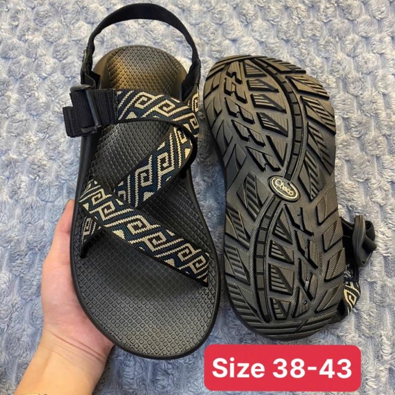 Đế Thơm Quế Siêu Cấp Dây ống 2 lớp Sandal Chaco Nam Đế Bằng Cao Su