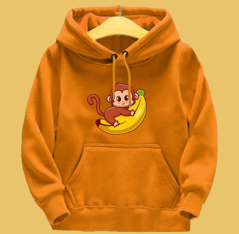 HOODIE ANAK LUCU MONKEY BANANA usia 1-10 tahun LAKI LAKI / PEREMPUAN Fashion 0