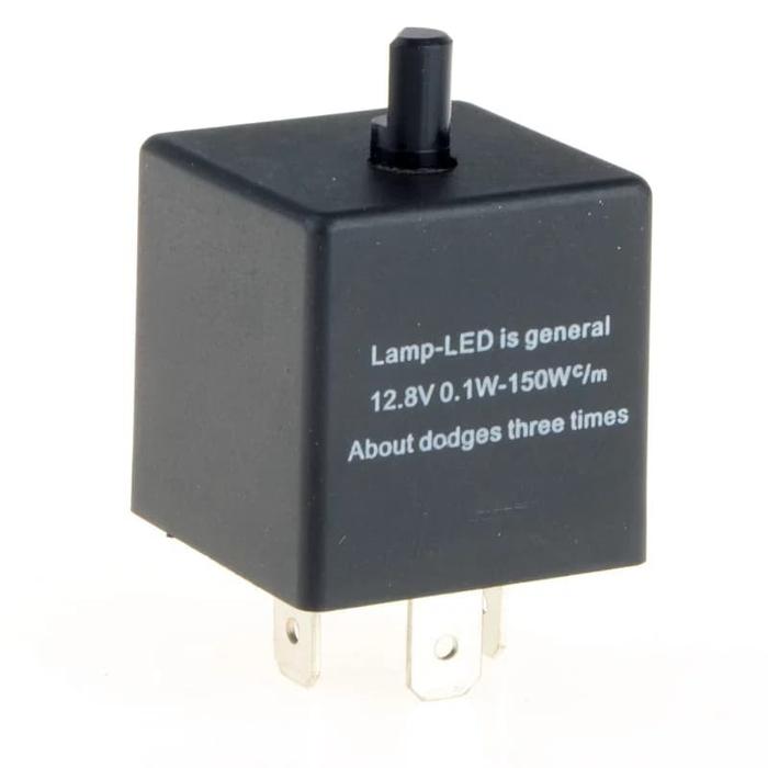 Gambar BOBLTECH Flasher Sein Relay LED 3 Pin Mobil Motor Adjustable lampu Car (1 Buah) dari BobLTech Kota Administrasi Jakarta Timur Tokopedia