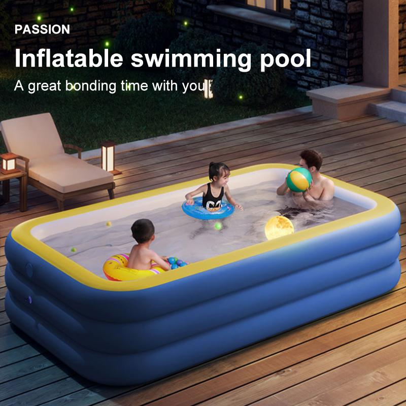 Product Introduction of Passion[READY STOCK]Inflatable Swimming Pool Kids Family Big Size Baby / Kids Pool Kolam Mandi Budak Murah Kolam Renang 1