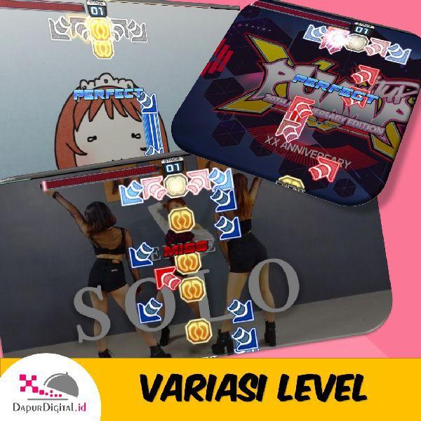 USB Game Karpet Dance Pad PIU Semangka Dengan Ratusan Musik 5
