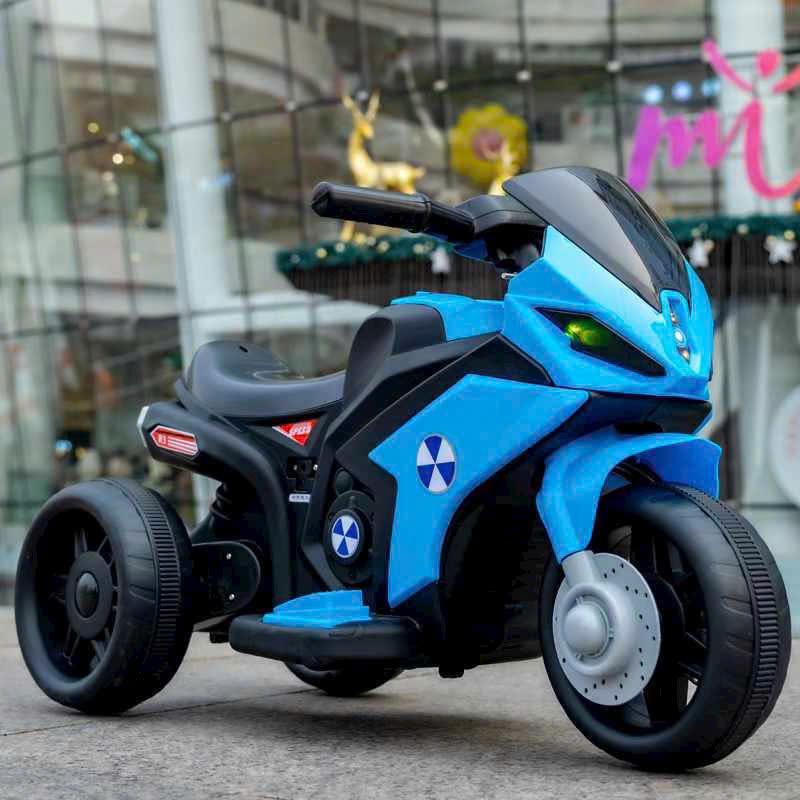 Xe máy điện đồ chơi trẻ em có bàn đạp chân ga mã 2688B 6
