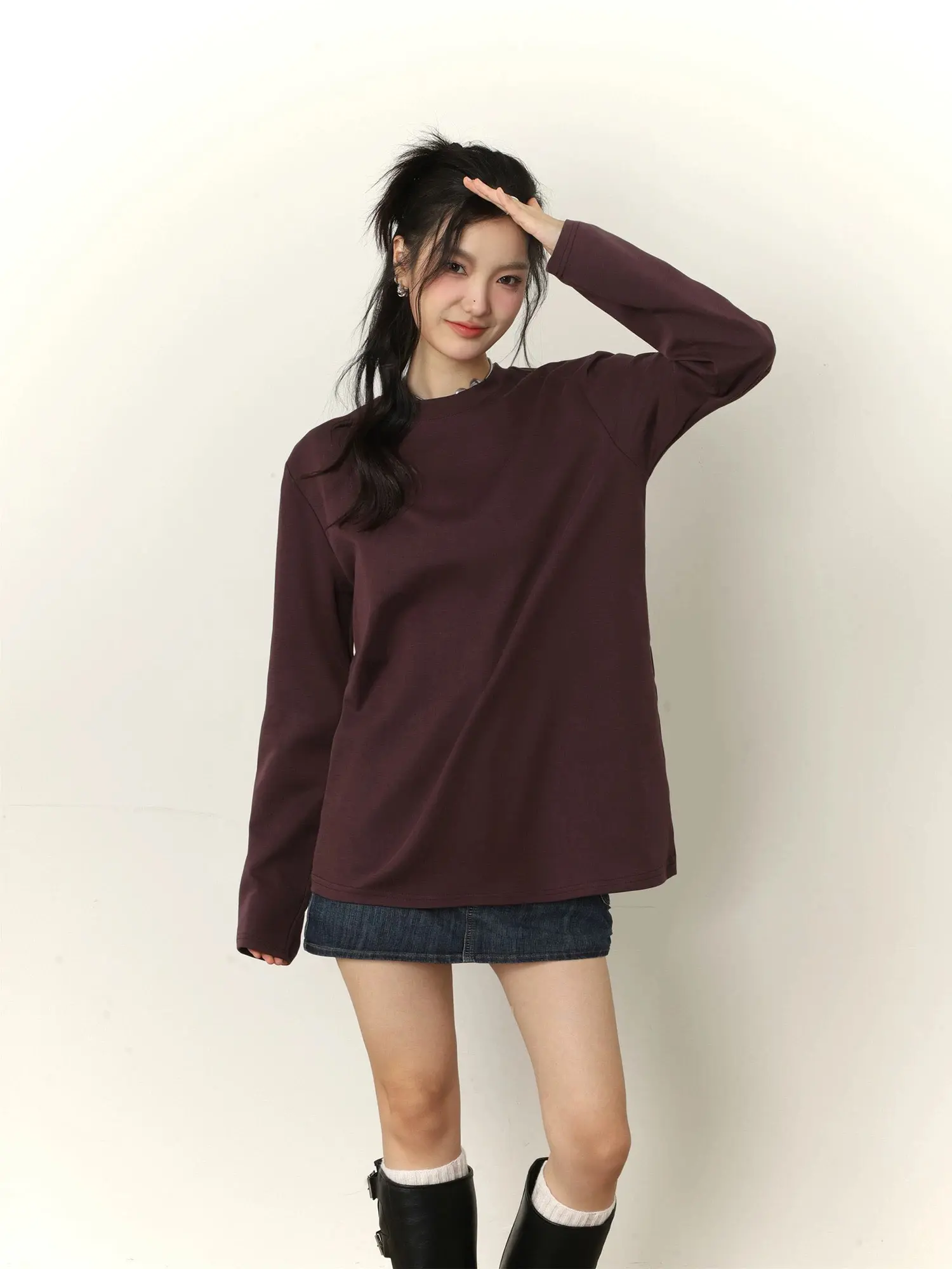 ÁO THUN TAY DÀI TRƠN UNISEX NAM NỮ FULL MÀU BASIC CHẤT COTTON DỄ PHỐI ĐỒ TD26 | BigBuy360 - bigbuy360.vn ÁO THUN TAY DÀI TRƠN UNISEX NAM NỮ FULL MÀU BASIC CHẤT COTTON DỄ PHỐI ĐỒ TD26 | BigBuy360 - bigbuy360.vn