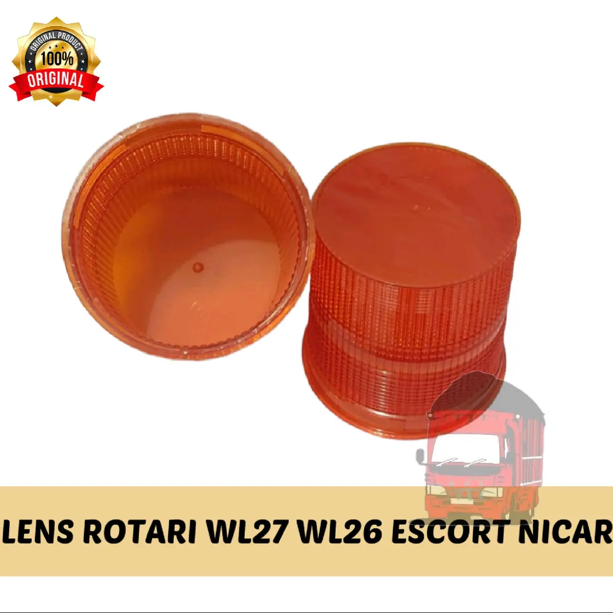 Lensa Rotari WL 27 / Lens Rotary WL 26 / Mika Strobo Nicar / Kaca Mika