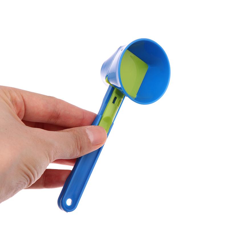 Product Introduction of Measuring Spoon Funnel With Longer Handle Powder Scoop For Water Bottle Water Bottle Scoop Funnel Funnel Scooper Precise 38