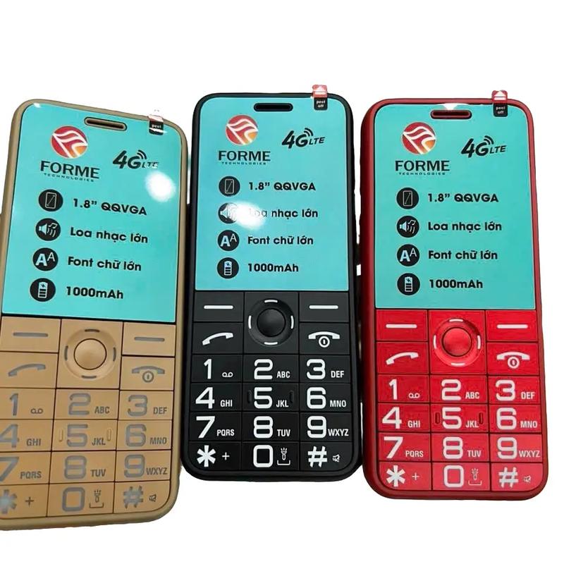  Điện Thoại 4G FORME N53 4G 2 sim Mới Fullbox Bảo hành 12 tháng Mobile Phone 