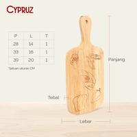 Gambar [COD][Beli Lokal] Cypruz Talenan Bambu Premium Tanpa Sambungan Anti Jamuran Food Grade Kitchenware - 39x20 dari Cypruz Kitchenware Kota Administrasi Jakarta Utara 2 Tokopedia