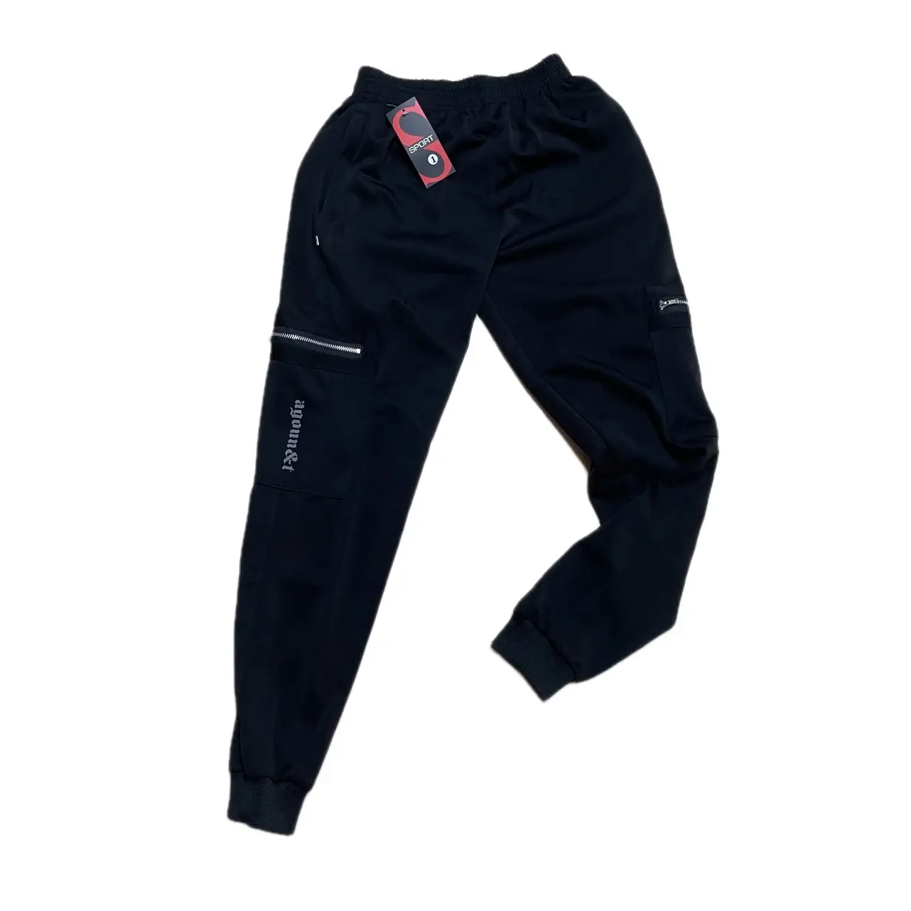 Quần dài thể thao thun poly co dãn 4 chiều  túi hộp  Jogger Sport Fish