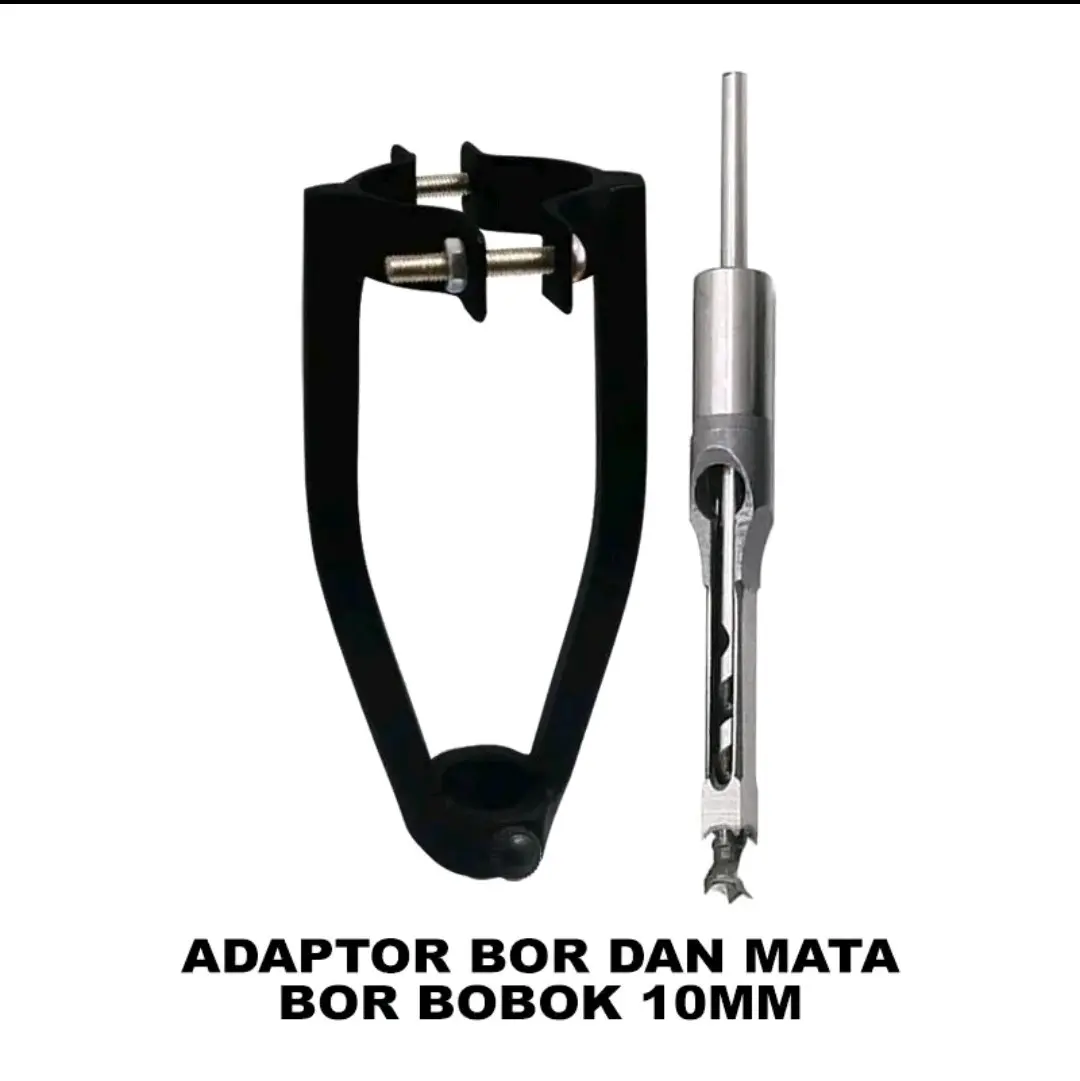 adaptor+dudukan matabor bobok kayu