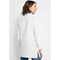 Gambar FAME - Blouse Wanita Lengan Panjang Putih - 9211607 - Putih, S dari FAME Official Kota Surabaya 2 Tokopedia