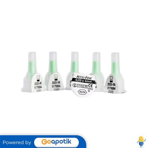 Gambar ACCU-FINE NEEDLE 0.23 MM (32 G) X 4 MM PIECE dari Apotek Intan Sehat Medika by GoApotik Kota Administrasi Jakarta Barat Tokopedia