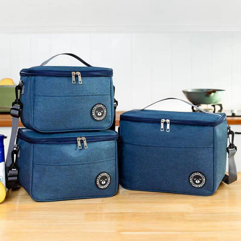 Product Introduction of Túi cách nhiệt, chất liệu vải Oxford mới, không thấm nước, thích hợp cho dã ngoại ngoài trời, túi đá, có Dây Đeo 22