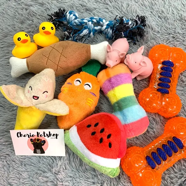 Combo 3 món 90k - Đồ chơi giảm stress cho chó mèo thú cưng