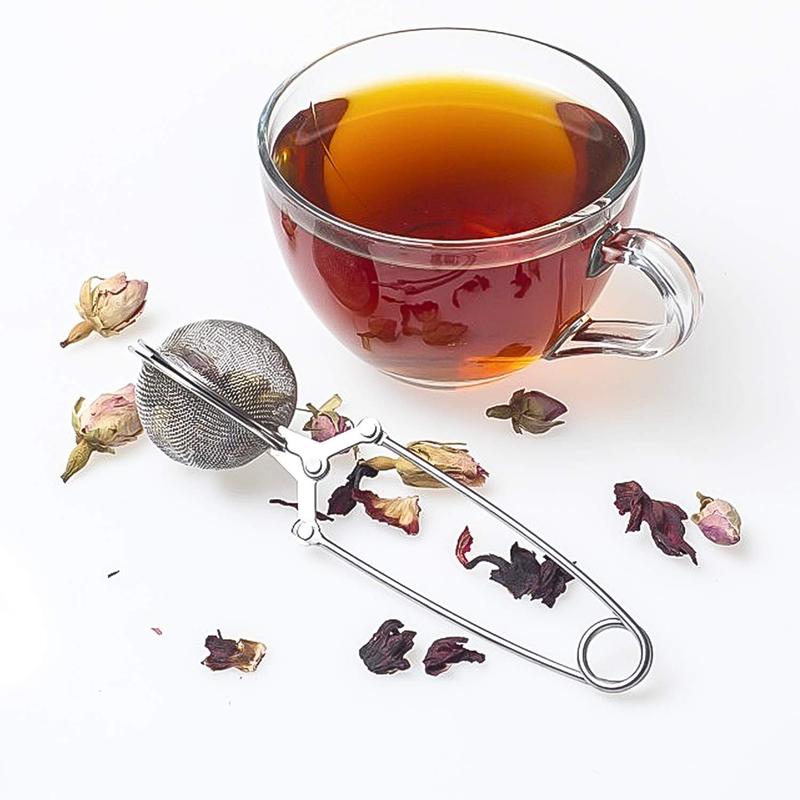 Product Introduction of Stainless Steel Tea Infuser with Handle, 3 Counts Tea Strainer, Tea Infuser Tool for Loose Leaf Tea, Tea Making Tool for Home Office Use 6