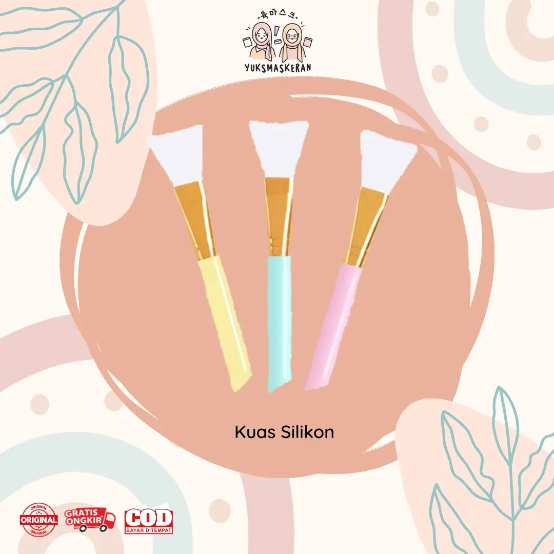 KUAS SILIKON MASKER