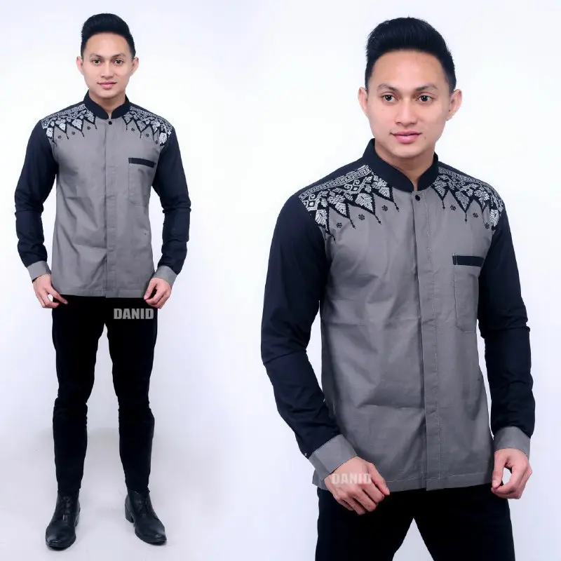 Baju koko Pria Dewasa Lengan panjang Baju koko Bordir
