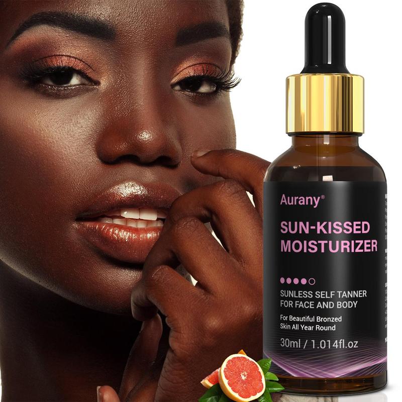 Product Introduction of 30ml Hydrating Self Tanning Lotion, Self Tanning Drops, Moisturizing Sunless Tanning Lotion, Quick-drying Fake Tan for All Skin Types, Suitable for Men & Women. 11