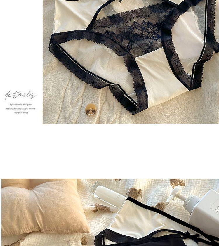 Product Introduction of Quần Lót Ngoại Cỡ Dành Cho Nữ, Gợi Cảm Và Dễ Thương, Độ Đàn Hồi Cao, Cạp Cao, Liền Mạch, Cạnh Rỗng Lưới, Thích Hợp Cho Phụ Nữ 100kg, Quần Lót Nữ 8