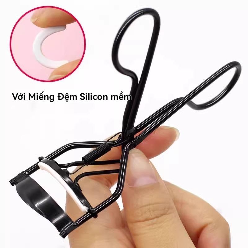 Cửa hàng làm đẹp L.Y.B.Y - Kẹp mi màu đen  dụng cụ tạo kiểu mi uốn cong tự nhiên công cụ trang điểm góc rộng thiết bị uốn mi di động 6