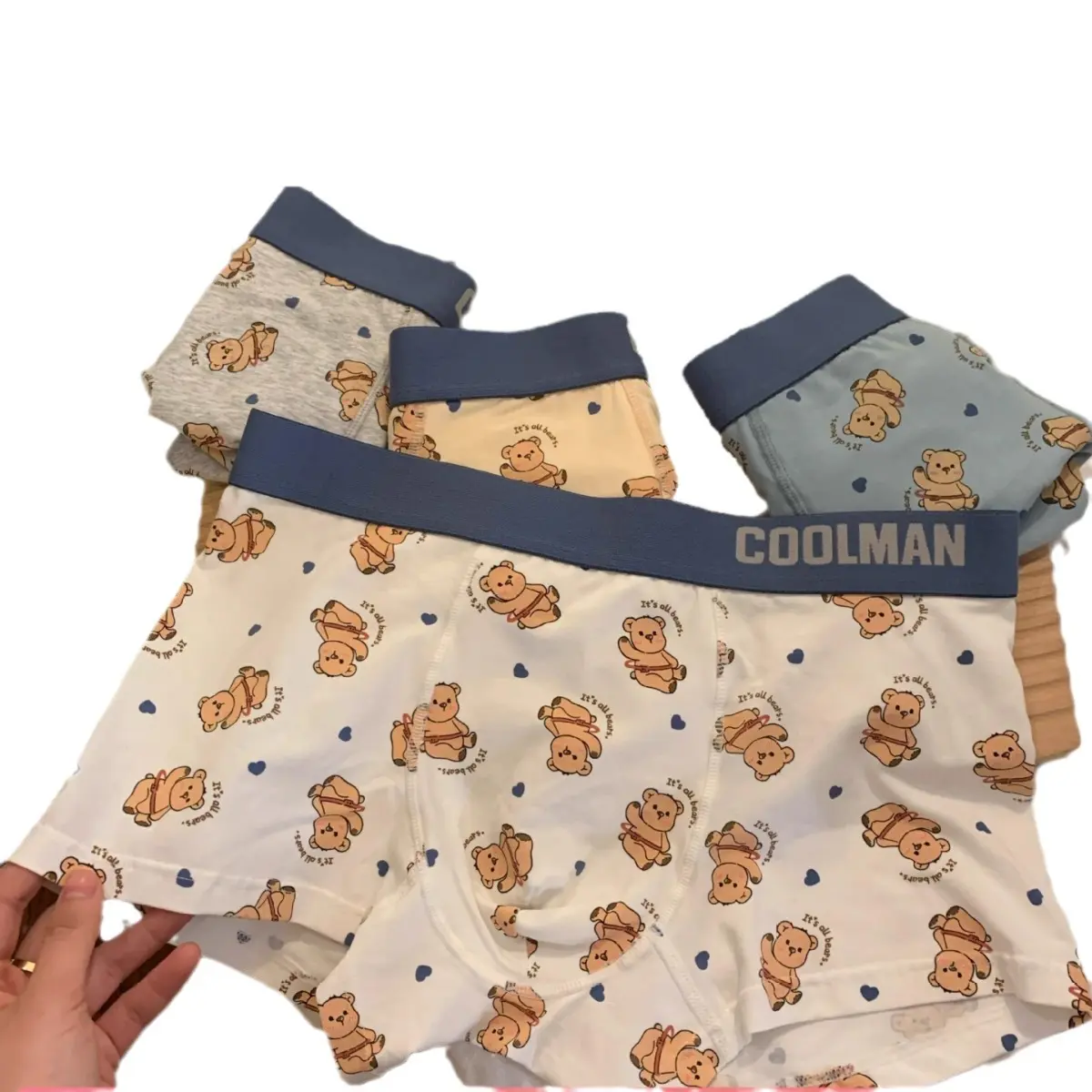 Men's Pure Cotton Underwear for Comfortable Wear - Menswear Sock Bestie Operator