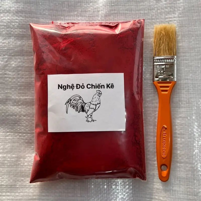 Nghệ Bột Đỏ Chiến Kê 250g 40k tặng cọ 0