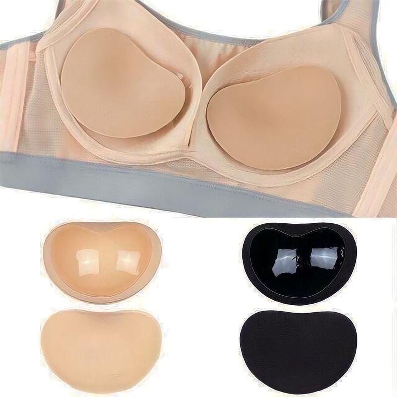 Miếng dán áo lót Nữ women bra đen kem đệm nâng vòng 1 M70.