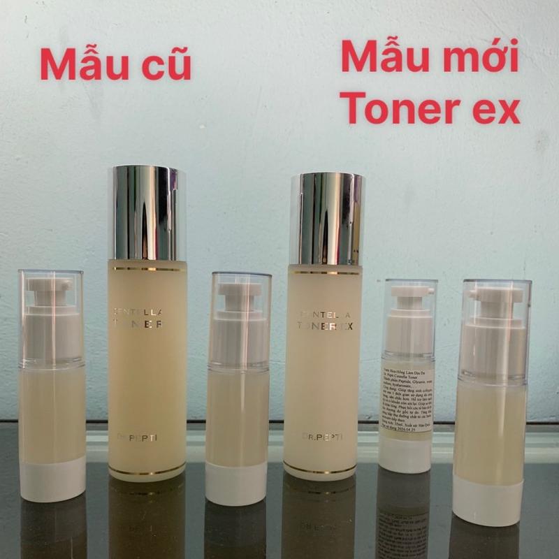 (Mẫu Mới Toner EX) Nước Hoa Hồng Toner Dr Peptit Chai 35ml Làm Đẹp Da Skincare Dưỡng Ẩm Da Chăm Sóc Da