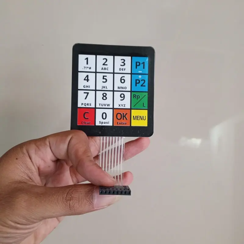 Paket 2 Pcs Keyped Pom Mini Custom Best Preset Laminasi Tombol Pertamini Model Terbaru 7