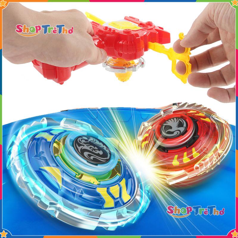 Con Quay Vô Cực Nado Siêu Tốc - Đồ Chơi Đấu Con Quay Kèm Tay Phóng thi dấu vui nhộn cho bé