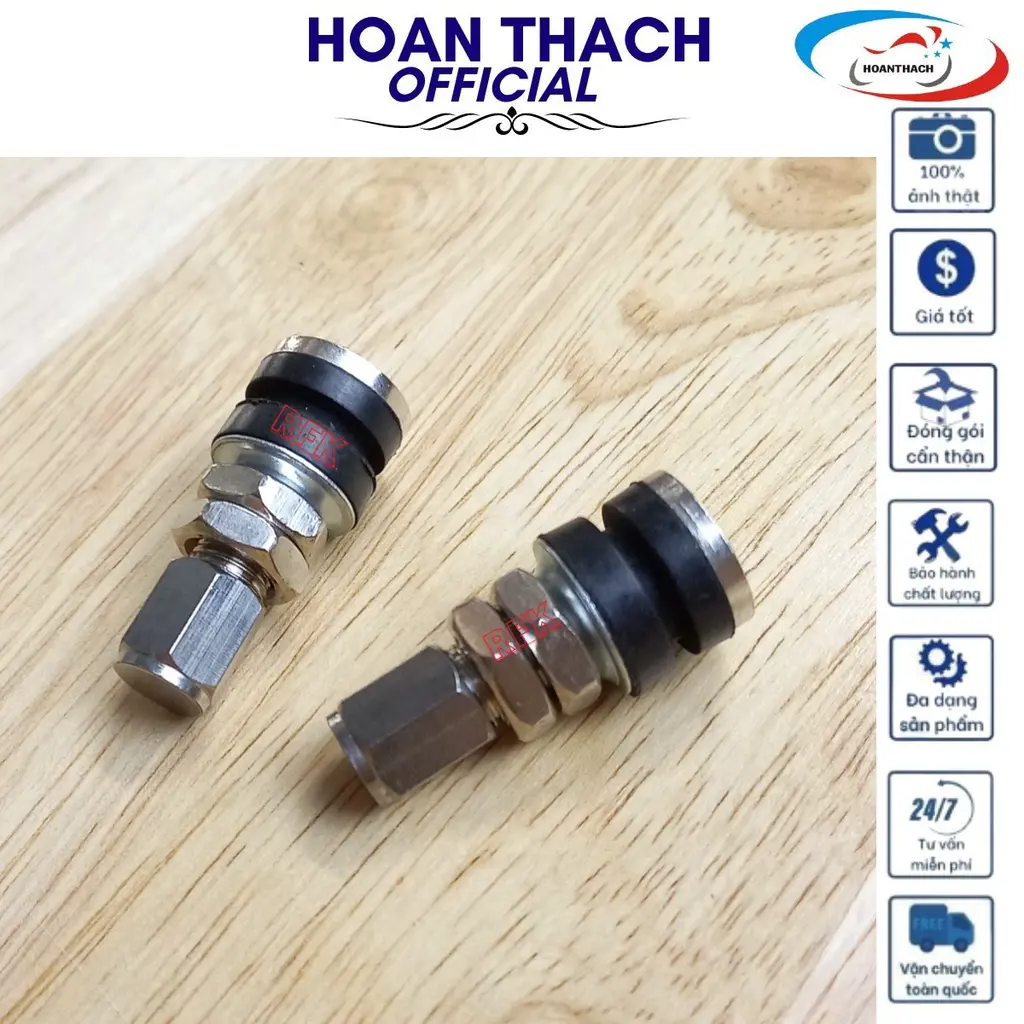 VAN INOX DÀI DÙNG CHO XE MÁY LOẠI LỐP KHÔNG RUỘT
