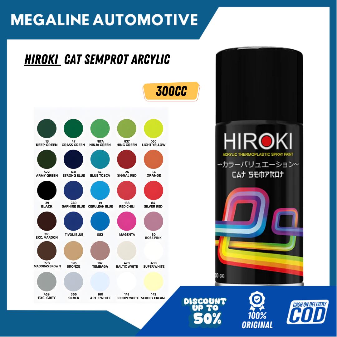 Pilox Cat Semprot Hiroki 300 CC - 39 Black Pilox Cat Semprot Hiroki 300 CC - 39 Black