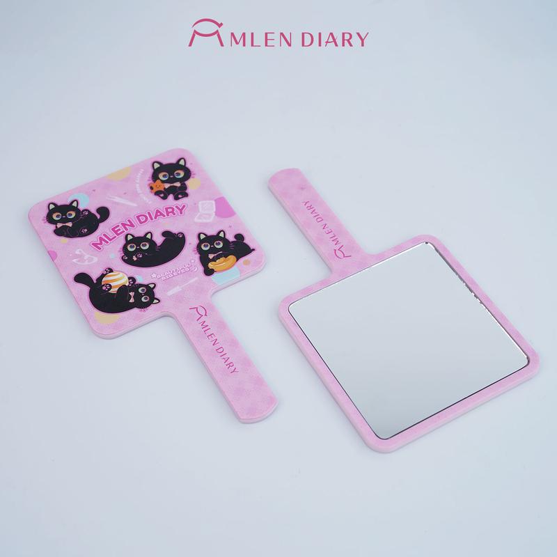 Product Introduction of Mlen Diary - Gương Cầm Tay Mlen Diary Màu Hồng Phiên Bản Giới Hạn 2