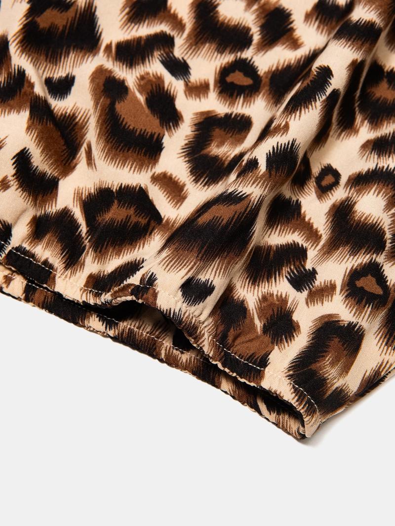 Product Introduction of YOZY Women's Leopard Print Sheer Skirt, Casual Fashion Skirt for Daily Wear, Ladies Bottoms for All Seasons 5