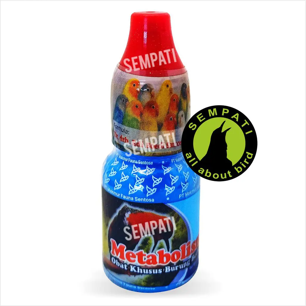 SEMPATI Metabolisme Vitamin Burung Sakit Macet Bunyi Sulit  Mabung Terlambat