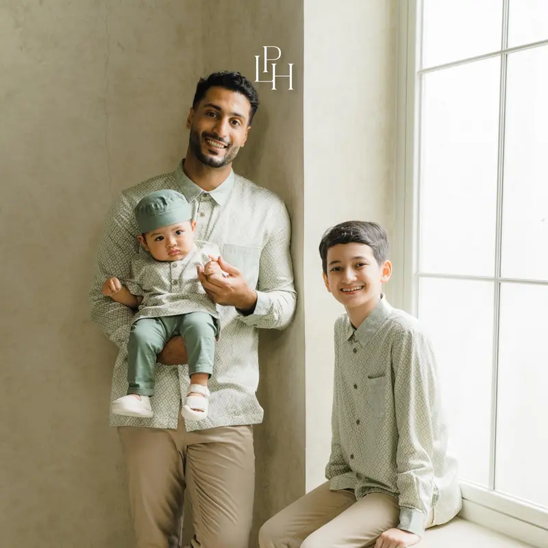 Little Palmerhaus - Baju Lebaran 2025 - Arya Boy Attire Set (Setelan Koko Anak Laki-Laki Usia 1-6 Tahun) 4