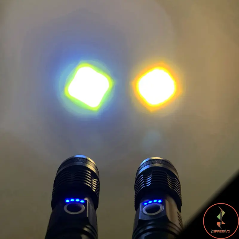 Senter LED XHP 50 ultrafire Usb-C Cree Compact baterai 18650 / 26650 rechargeable 1