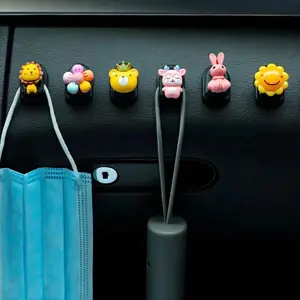 MARKAS Hook Kait Mobil Karakter / Gantungan Kait Sebaguna Karakter / Seat Hook Hanger Holder / Gantungan Multifungsi  Y3382